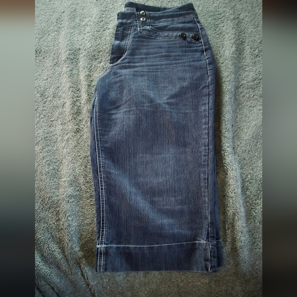Women's knee high jeans size 8P